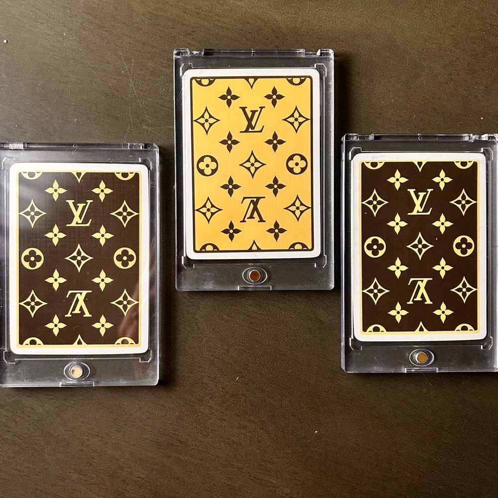 Louis Vuitton | Playing Card Decor